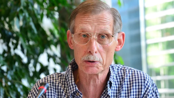 Der fr&uuml;here Leichtathlet Henner Misersky starb am Samstag im Alter von 82 Jahren. - &copy; Martin Schutt/dpa