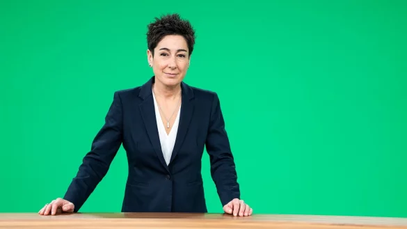 Dunja Hayali hat am Montag zum ersten Mal das &laquo;heute journal&raquo; im ZDF moderiert. - &copy; Hannes P. Albert/dpa