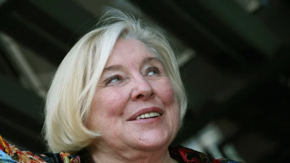 Fay Weldon ist tot. Die Schriftstellerin ist im Alter von 91 Jahren friedlich eingeschlafen. - &copy; Uwe Zucchi/dpa