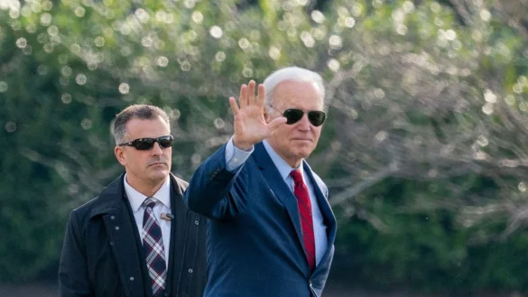US-Pr&auml;sident Joe Biden (r). - &copy; Alex Brandon/AP/dpa