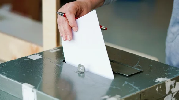 2020 gab es schon einmal eine Wahlrechtsreform. - &copy; Uwe Anspach/dpa