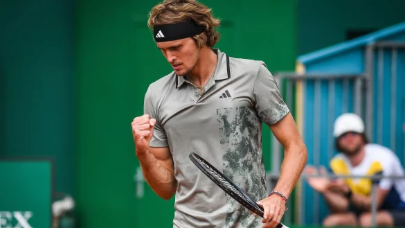 Fehlen noch &laquo;ein, zwei Prozent&raquo; zur absoluten Top-Form: Alexander Zverev. - &copy; Matthieu Mirville/ZUMA Press Wire/dpa