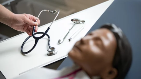 Internationale Medizinstudiengänge im europäischen Ausland werden oft in englischer Sprache angeboten. Doch Interessierte erwarten teils hohe Studiengebühren. - © Friso Gentsch/dpa/dpa-tmn