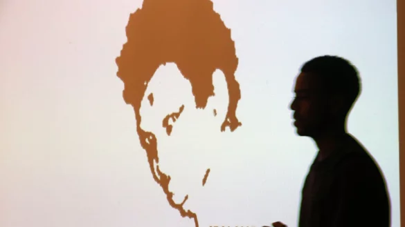 Vor mehr als 18 Jahren war der aus Sierra Leone stammende Oury Jalloh gefesselt in einer Zelle gestorben. - &copy; Wolfgang Kumm/dpa