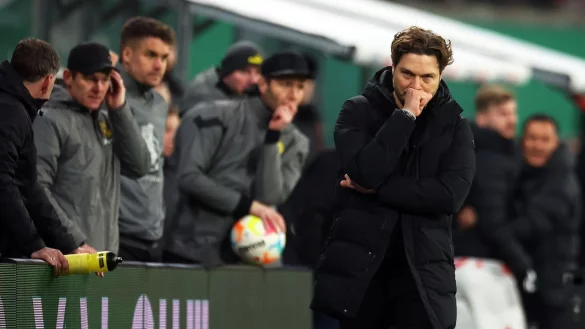 Dortmunds Trainer Edin Terzic gibt sich weiter k&auml;mpferisch. - &copy; Jan Woitas/dpa