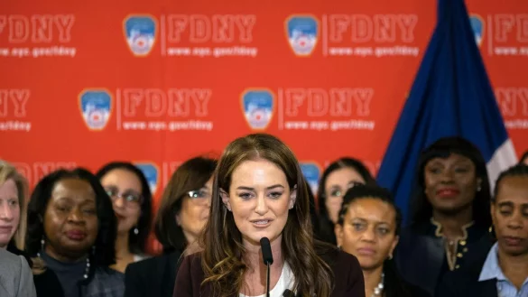 Laura Kavanagh ist die Chefin der New Yorker Feuerwehr FDNY. - &copy; Yuki Iwamura/AP/dpa