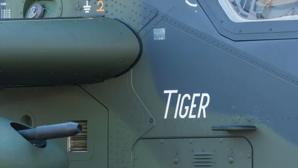 Ein Kampfhubschrauber &laquo;Tiger&raquo;. - &copy; Silas Stein/dpa/Archivbild