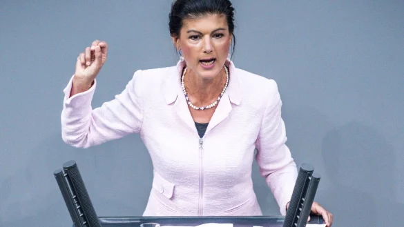 Abschied von der Politikb&uuml;hne? Sarah Wagenknecht: &laquo;Ich kann mir auch eine Perspektive als Schriftstellerin und Publizistin vorstellen&raquo;. - &copy; Michael Kappeler/dpa