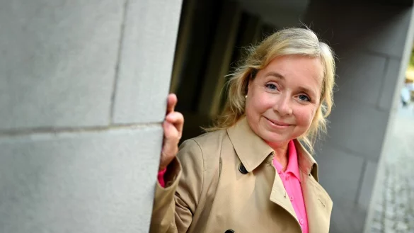 Christine Urspruch gesteht eine Jugends&uuml;nde. - &copy; Felix K&auml;stle/dpa