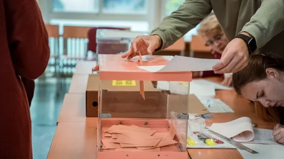 Abstimmung f&uuml;r die Regional- und Kommunalwahlen in Madrid. - &copy; Gabriel Luengas/EUROPA PRESS/dpa