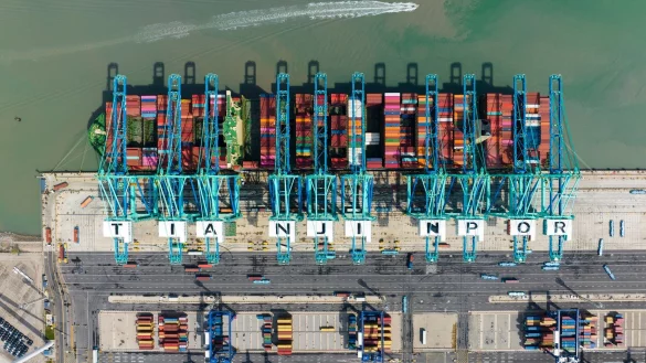 Chinas Wirtschaft wuchs im ersten Quartal um 4,5 Prozent im Vergleich zum Vorjahreszeitraum. - &copy; Han Xilong/Xinhua/AP