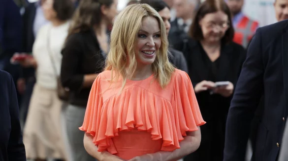 Kylie Minogue war im Museum. - &copy; David Young/dpa