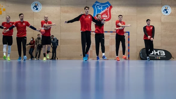 Die deutschen Handballer suchen noch einen Kabinen-DJ f&uuml;r die WM. - &copy; Swen Pf&ouml;rtner/dpa