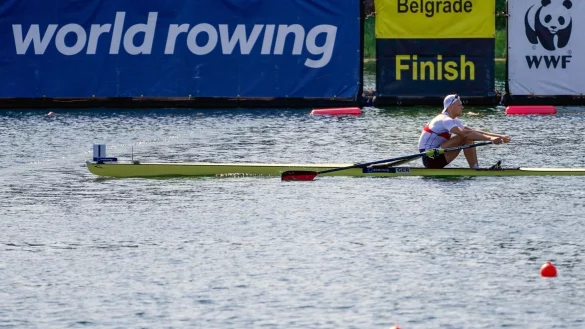 Ruder-Weltmeister im Einer: Oliver Zeidler. - &copy; Darko Vojinovic/AP/dpa