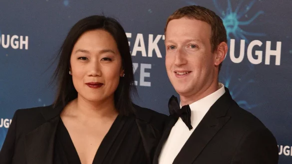 Mark Zuckerberg und seine Frau Priscilla Chan haben eine Tochter bekommen. - &copy; Imagespace/ZUMA Wire/dpa