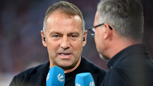 Bundestrainer Hansi Flick beschrieb seine Pl&auml;ne f&uuml;r die deutsche Nationalmannschaft in M&uuml;nchen. - &copy; Sven Hoppe/dpa