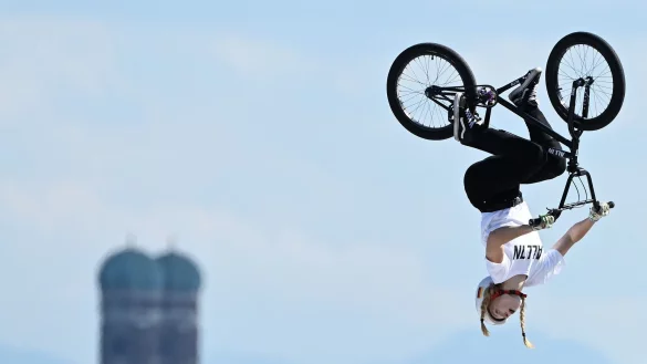 Die deutsche Kim Lea Müller startet beim Finale. - © Angelika Warmuth/dpa/Archivbild