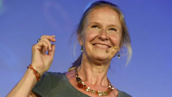 Cornelia Funke hat immer Hoffnung. - &copy; Christophe Gateau/dpa