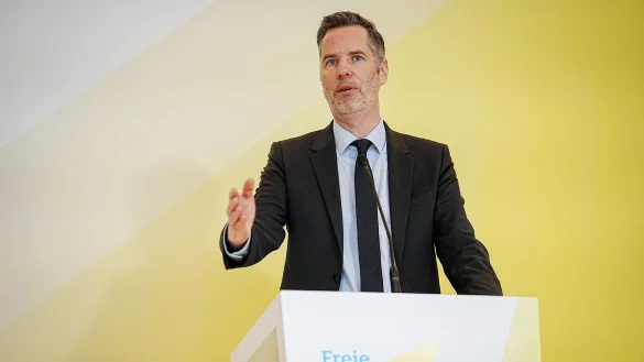 Christian Dürr, Fraktionsvorsitzender der FDP-Bundestagsfraktion. - © Kay Nietfeld/dpa