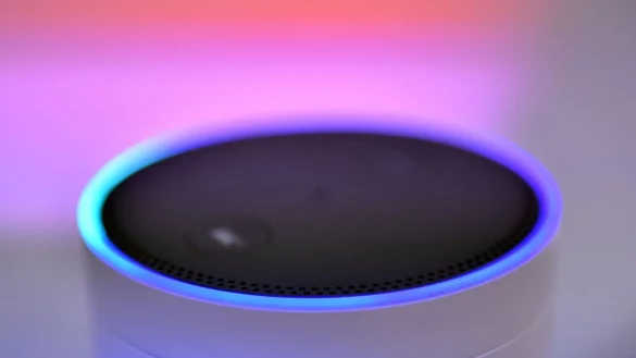 Der Echo-Lautsprecher von Amazon. - &copy; Britta Pedersen/dpa