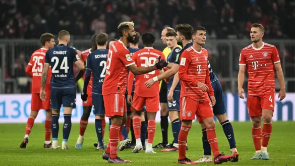 Der FC Bayern und der 1. FC K&ouml;ln trennten sich 1:1. - &copy; Sven Hoppe/dpa