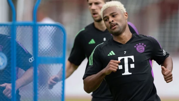 Bekam von seinem Trainer ein Extralob: Bayern-Angreifer Serge Gnabry. - &copy; Sven Hoppe/dpa