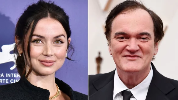 Ana de Arma und Quentin Tarantino sind bei den Golden Globes dabei. - &copy; D\\\'alberto/Strauss/Invision/AP/LaPresse/ZUMA/dpa