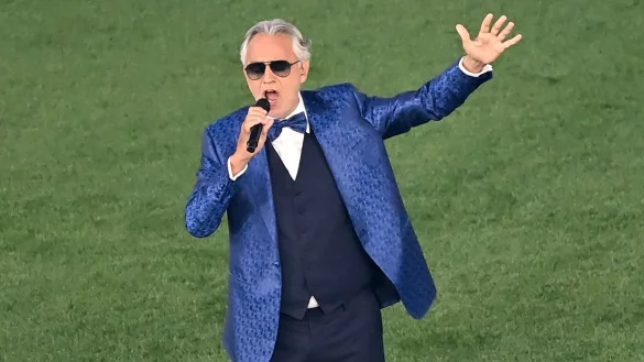 Der italienische Tenor Andrea Bocelli wird beim Konzert f&uuml;r K&ouml;nig Charles singen. - &copy; Matthias Balk/dpa/Archiv