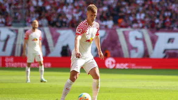 Bleibt bei RB Leipzig: Dani Olmo. - &copy; Jan Woitas/dpa