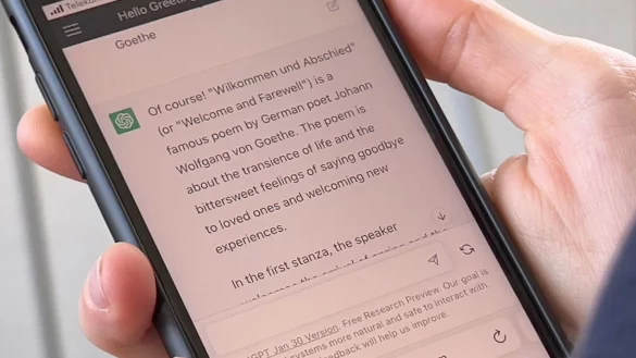 Textroboter k&ouml;nnten in Zukunft die Arbeit des Menschen unterst&uuml;tzen. - &copy; Jessica Lichetzki/dpa