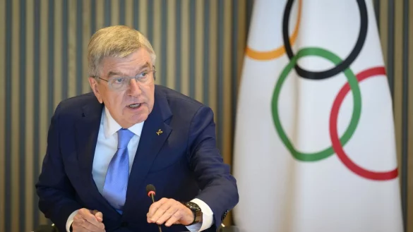Pr&auml;sident des Internationalen Olympischen Komitees: Thomas Bach. - &copy; Laurent Gillieron/KEYSTONE/dpa