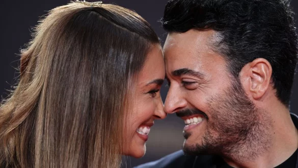 Jana Ina Zarrella und Giovanni Zarrella. - &copy; Rolf Vennenbernd/dpa