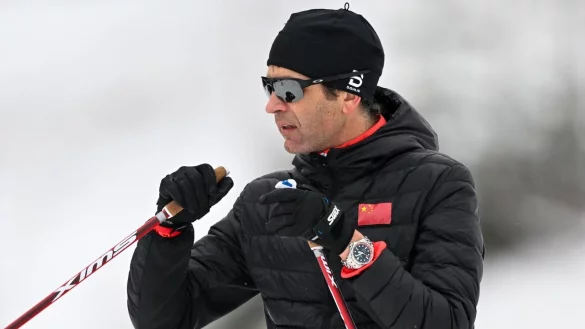 Biathlon-Ikone Ole Einar Bjoerndalen kristisiert das deutsche Team f&uuml;r deren Staffel-Aufstellung. - &copy; Hendrik Schmidt/dpa/Archivbild