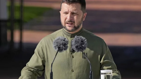 Wolodymyr Selenskyj, Pr&auml;sident der Ukraine. - &copy; ---/kyodo/dpa