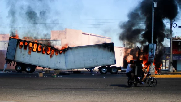 Nachdem &laquo;El Chapos&raquo; Sohn, Ovidio Guzm&aacute;n, festgenommen wurde, brach Gewalt aus. - &copy; Martin Urista/AP/dpa