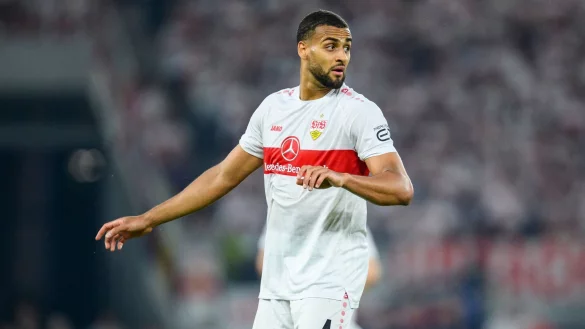 Josha Vagnoman geh&ouml;rt unter Trainer Sebastian Hoene&szlig; zu den Leistungstr&auml;gern beim VfB. - &copy; Tom Weller/dpa