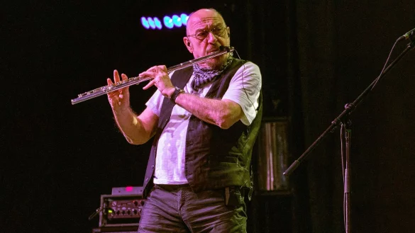 Ian Anderson f&uuml;hrte die Querfl&ouml;te in die popul&auml;re Musik ein. - &copy; Cesare Veronesi/LPS via ZUMA Press Wire/dpa