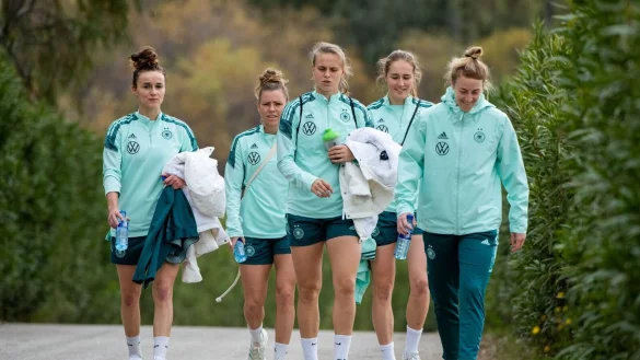 Das Frauen-Nationalteam k&ouml;nnte sich heute gegen Schweden behaupten. - &copy; Michael Memmler/Eibner Pressefoto/dpa