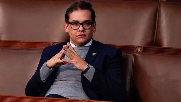 George Santos: &laquo;Ich bin kein Betr&uuml;ger. Ich bin kein Schwindler.&raquo; - &copy; Alex Brandon/AP/dpa