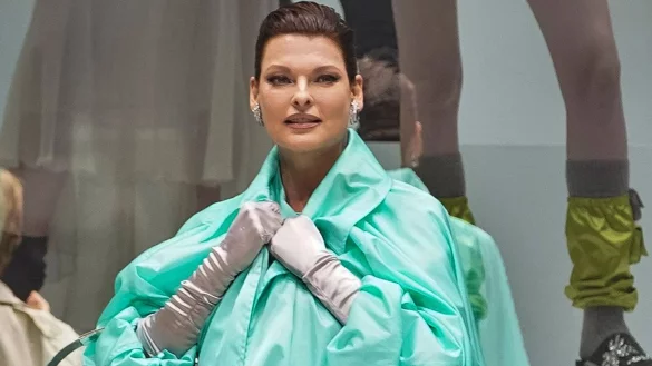 Linda Evangelista, ehemaliges Top-Model, spricht &uuml;ber ihre Krebserkrankung. - &copy; Eduardo Munoz Alvarez/AP/dpa