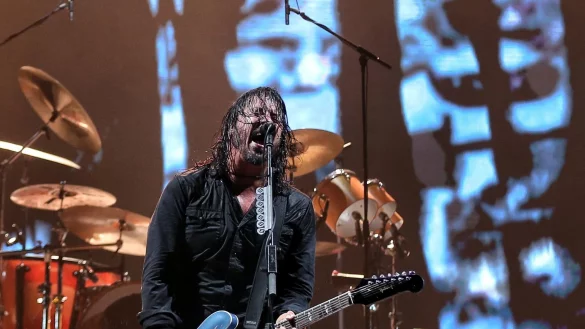 Die Band Foo Fighters mit Frontmann Dave Grohl 2019 in Bogota. - &copy; &Aacute;lvaro Tavera/colprensa/dpa