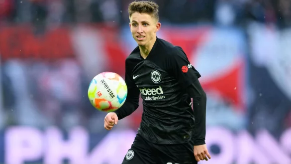 RB Leipzig ist angeblich am D&auml;nen Jesper Lindstr&ouml;m interessiert. - &copy; Robert Michael/dpa