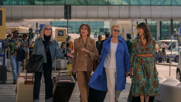 Diane Keaton (v.l.n.r.) als Diane, Jane Fonda als Vivian, Candice Bergen als Sharon und Mary Steenburgen als Carol in einer Szene des Films &laquo;Book Club - Ein neues Kapitel&raquo;. - &copy; Riccardo Ghilardi/Fifth Season/Universal /dpa