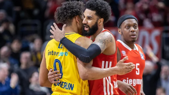 Alba und Bayern k&ouml;nnten schon im Halbfinale der Playoffs aufeinandertreffen. - &copy; Andreas Gora/dpa