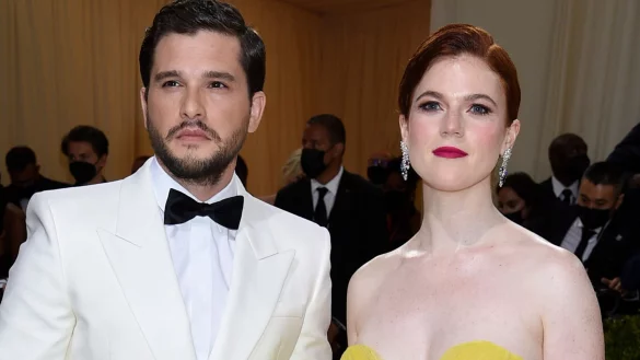 Das zweite Kind der &laquo;Game of Thrones&raquo;-Stars Kit Harington und Rose Leslie (beide 36) ist auf die Welt gekommen. - &copy; Evan Agostini/Invision/AP/dpa