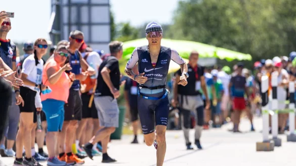 Erste deutsche Ironman-Weltmeisterin: Anne Haug. - &copy; Daniel Karmann/dpa