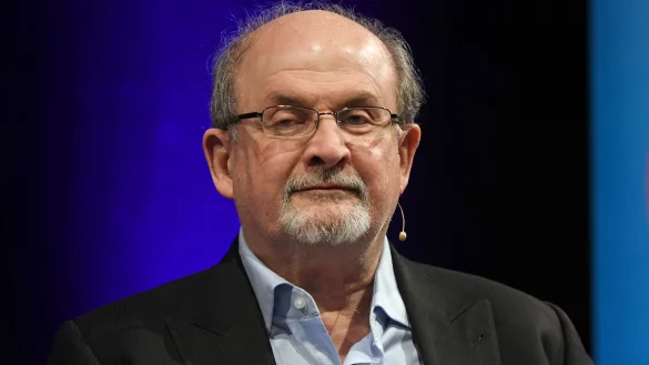 Der Autor Salman Rushdie ist seit einem Angriff bei einer Veranstaltung auf einem Auge blind. - &copy; Henning Kaiser/dpa