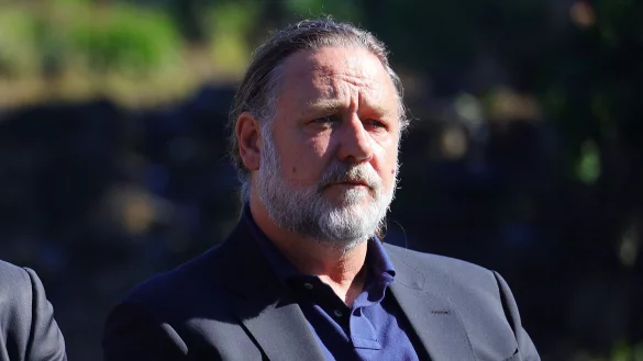 Der Schauspieler Russel Crowe trauert um seinen Hund. - &copy; Frank Redward/AAP/dpa