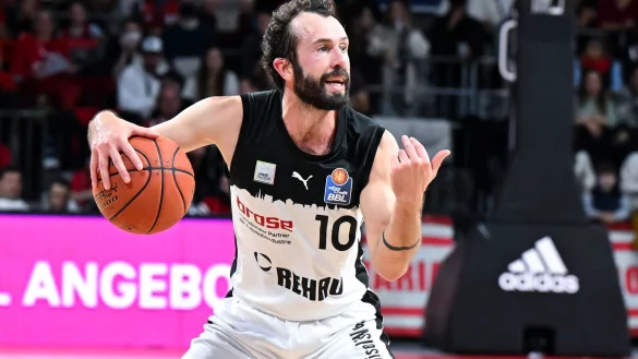 Steigt mit medi Bayreuth aus der BBL ab: Bastian Doreth. - &copy; Sven Hoppe/dpa