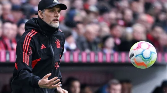 Bayern-Coach Thomas Tuchel sprach am Samstag vom &laquo;schlechtesten Spiel&raquo; unter seiner Leitung. - &copy; Sven Hoppe/dpa